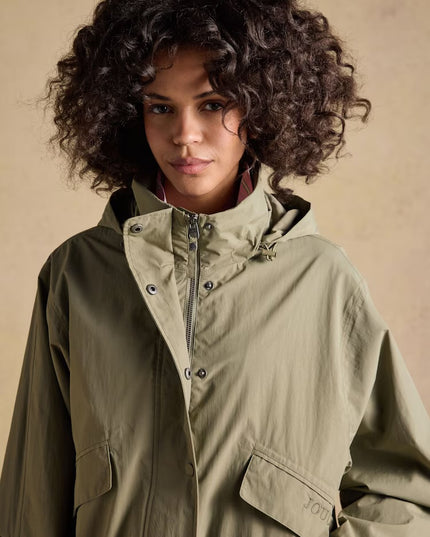 Hove Waterproof Windbreaker Jacket -  Khaki Green