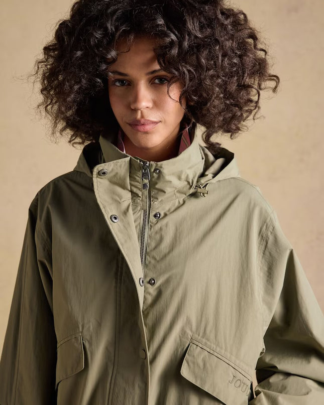 Hove Waterproof Windbreaker Jacket -  Khaki Green