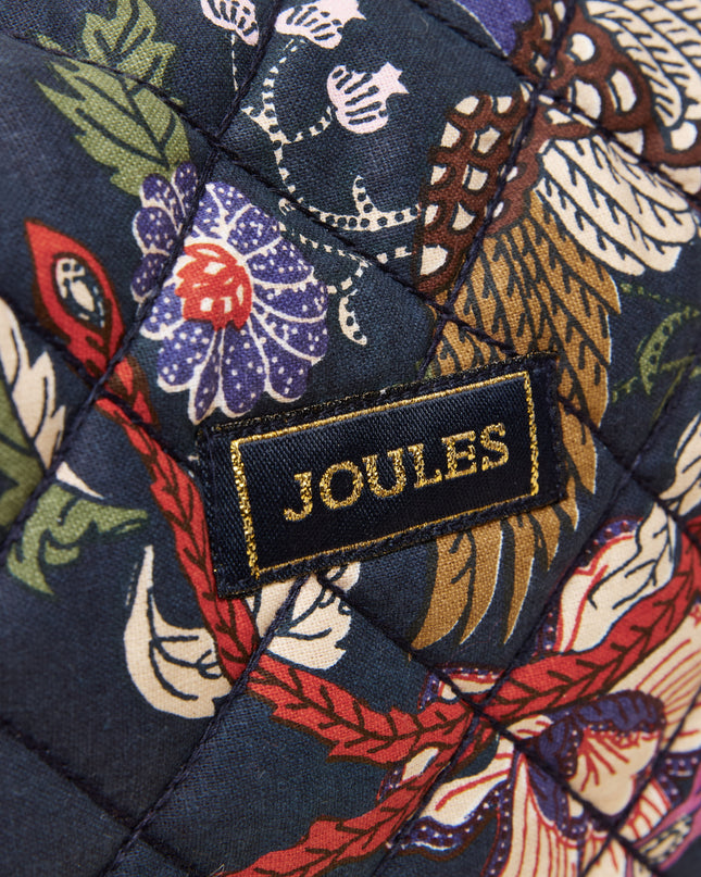 Lillia Beauty Bag - Navy Birds