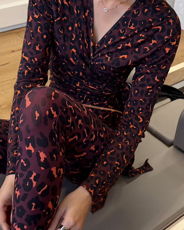 Dark Leopard Leggings