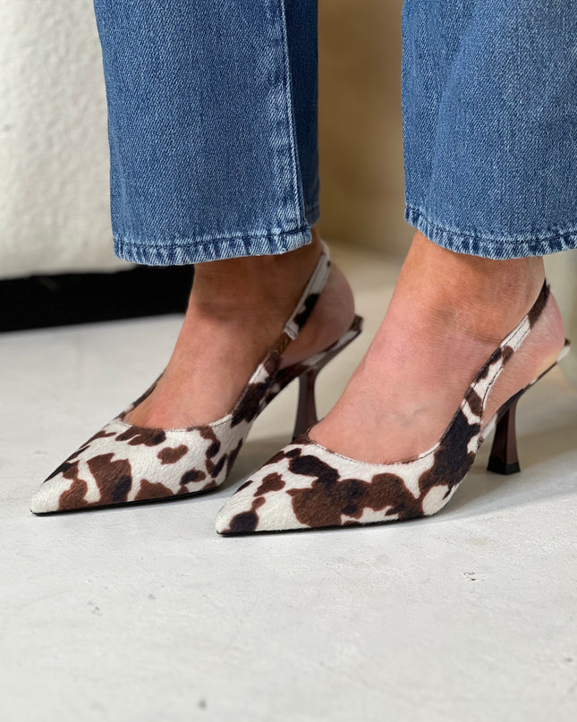 Soft Touch Slingback Heel - Cow
