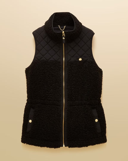 Tadworth Fleece Gilet - Black