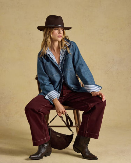 Denim Blue Relaxed Fit Shirt