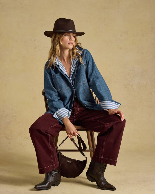 Denim Blue Relaxed Fit Shirt
