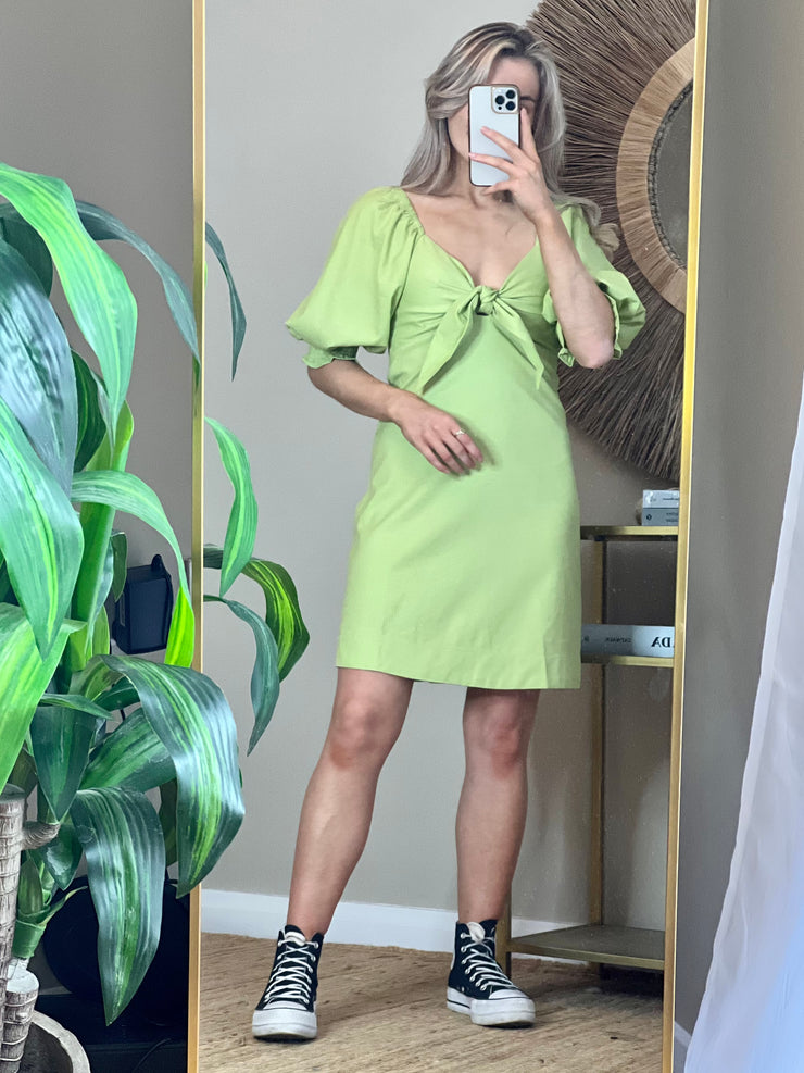 Leah Mini Dress - Green