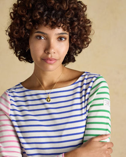 Harbour Striped Breton Top - Multi