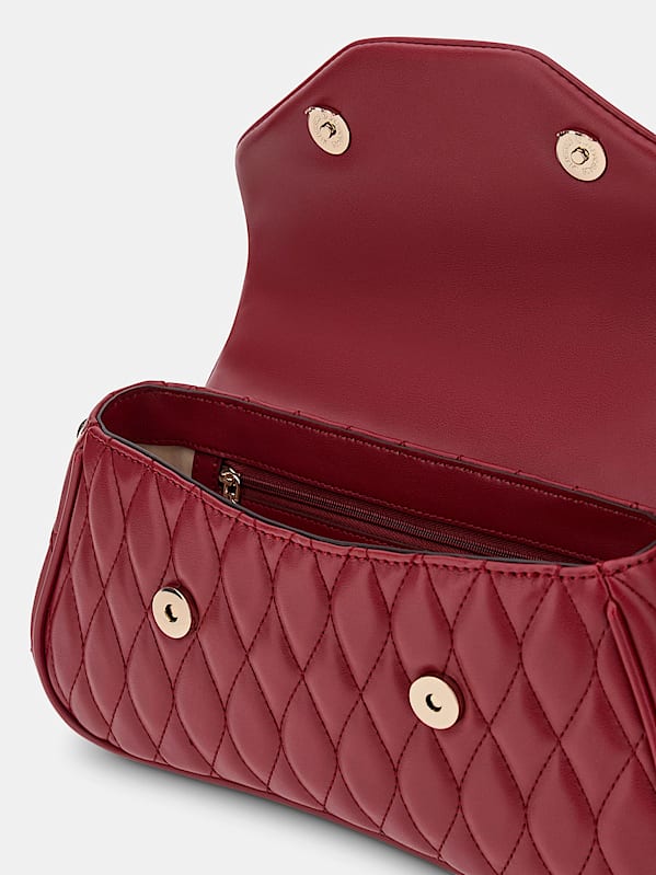 Guess Valla Top Handle Flap - Red