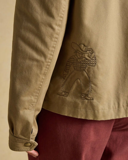 Joules Barn Jacket - Tan/Brown