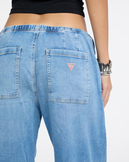 Guess Jeans Extra Wide Jogger - Blue