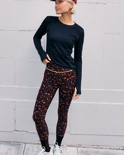 Dark Leopard Leggings