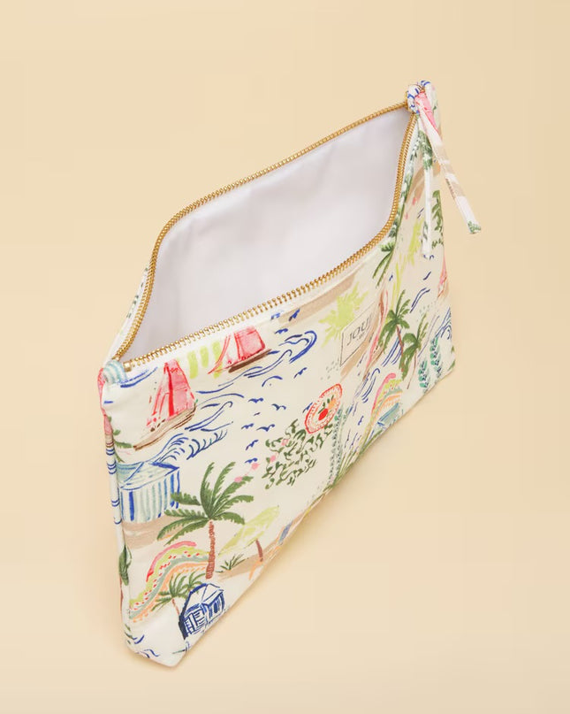 Carrywell Printed Pouch - Palm Print