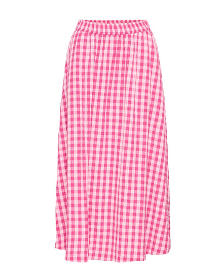 Felicia Skirt - Very Berry/Pink Check