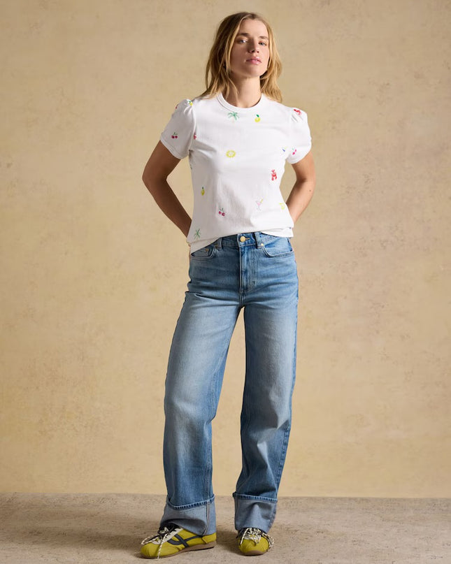 Erin Summer Icons T-Shirt - White