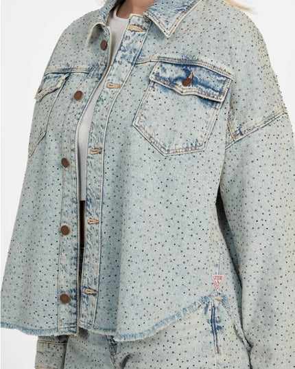 Guess Western Shacket- Denim Wash