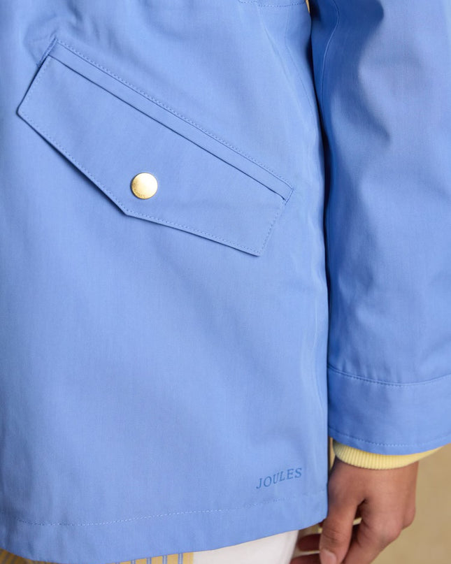 Portwell Hooded Waterproof Raincoat - Blue