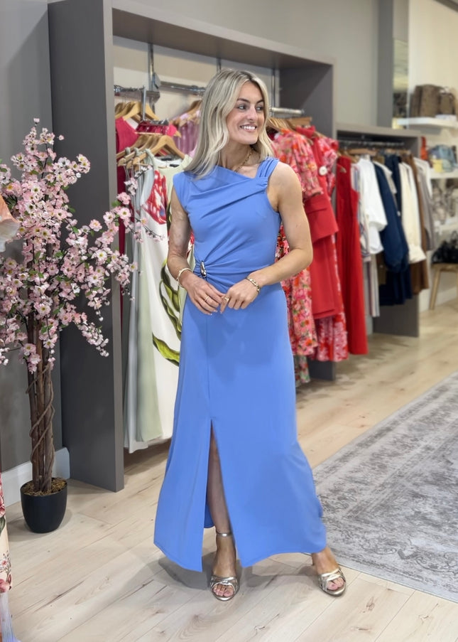 French Connection Pascha Jersey Maxi - Amethyst Blue