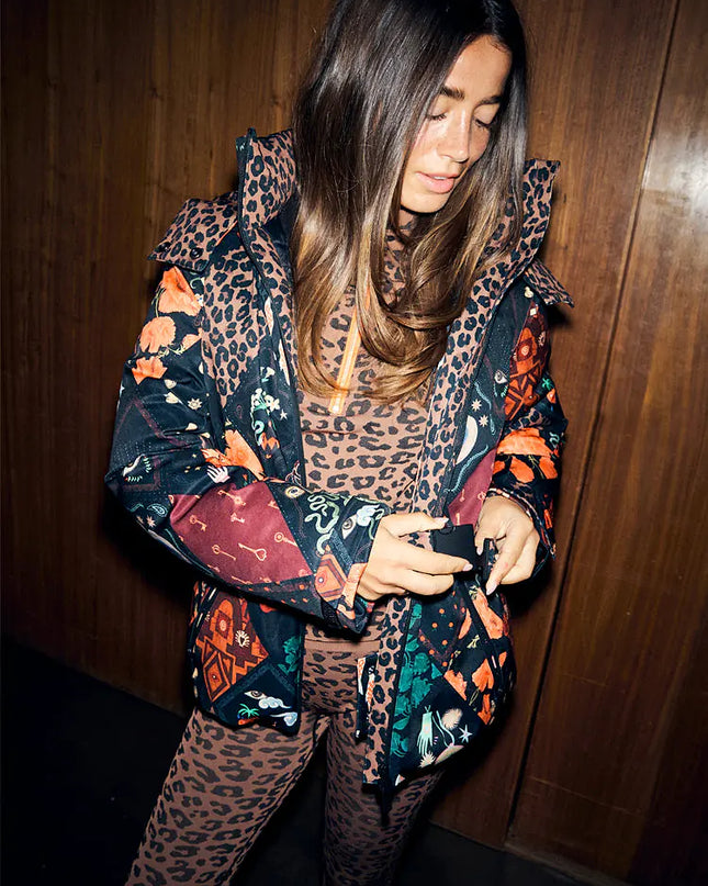 Night Garden Puffer Jacket