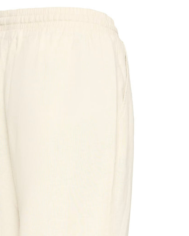 Linno Pant Cropped - Natural Ecru
