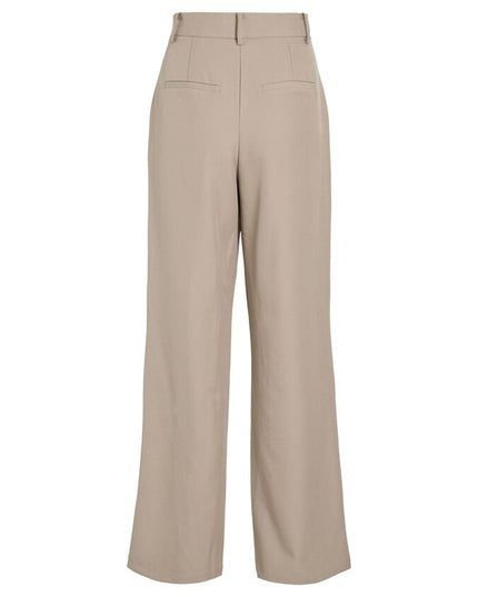 Aya Wide Leg Trouser - Tan