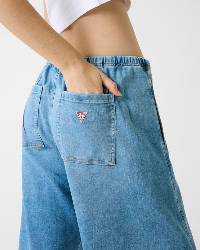 Guess Jeans Extra Wide Jogger - Blue