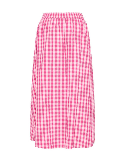 Felicia Skirt - Very Berry/Pink Check