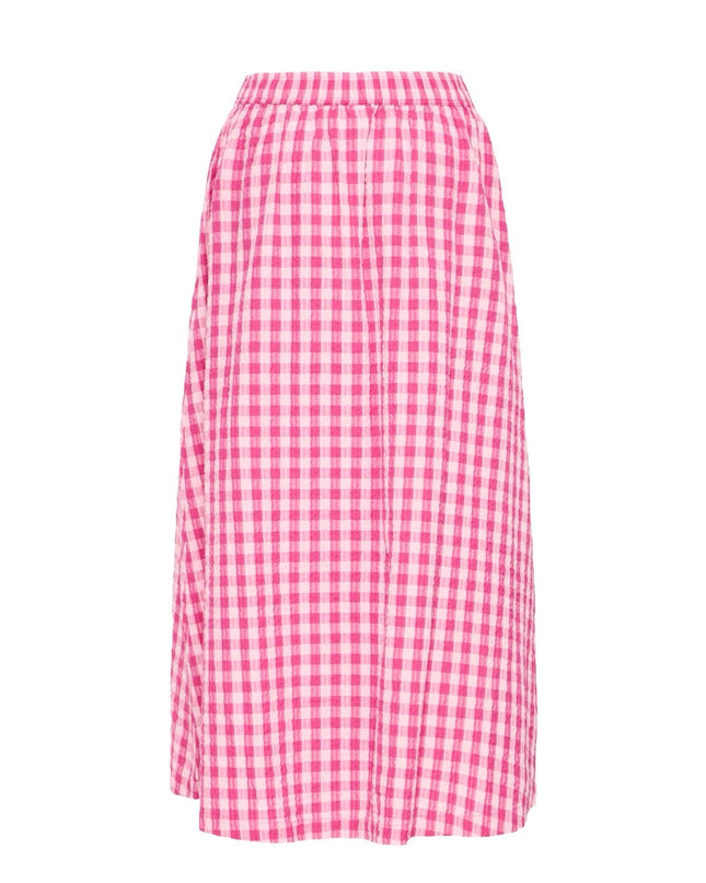 Felicia Skirt - Very Berry/Pink Check