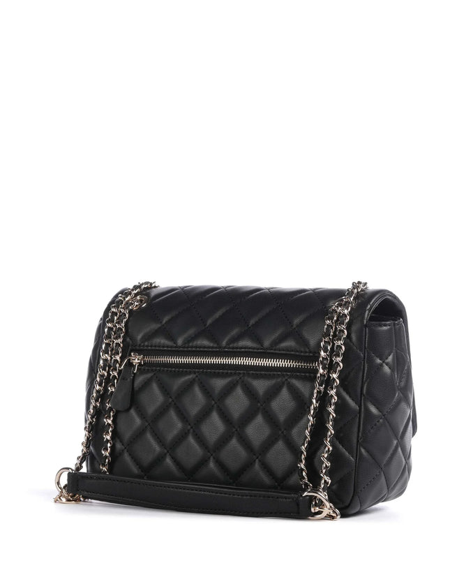 Juliet Convertible Crossbody Flap - Black