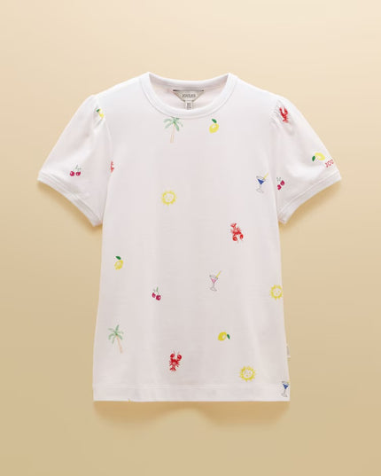 Erin Summer Icons T-Shirt - White