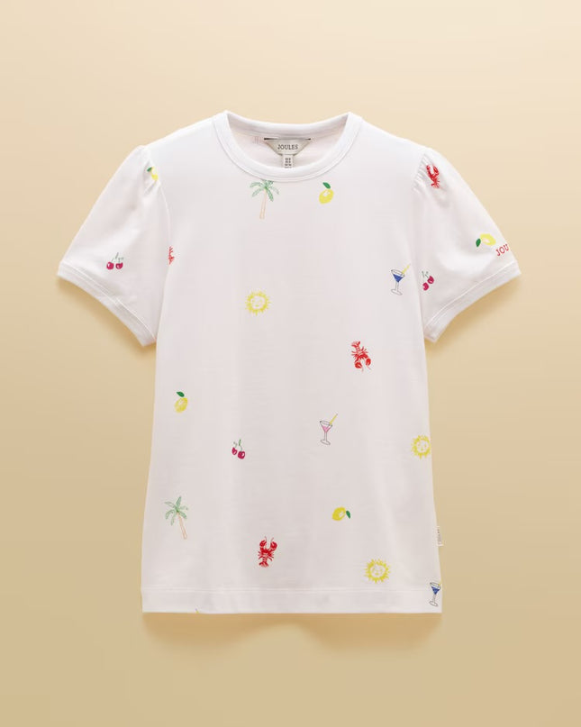 Erin Summer Icons T-Shirt - White