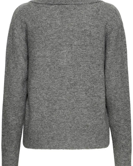 Macon Pullover - Dark Grey Melange