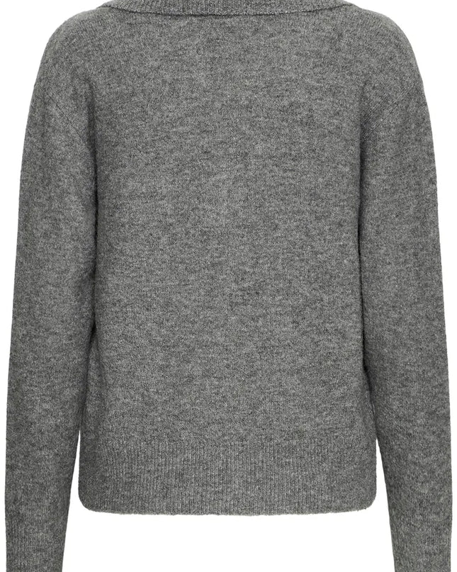 Macon Pullover - Dark Grey Melange
