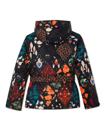 Night Garden Puffer Jacket