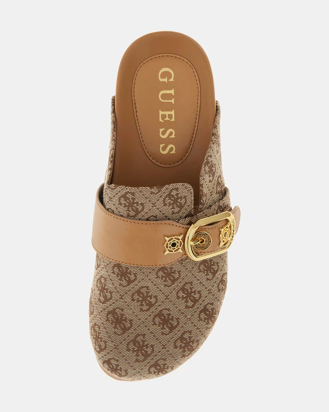 Guess Galavanta Mule - Beige Logo