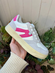 Contrast Sneaker - Pink