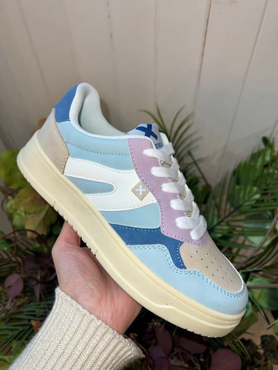 Contrast Sneaker - Blue