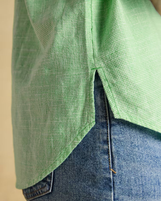 Ida Long Sleeve Cotton Shirt - Green