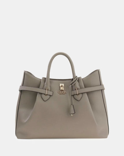 Guess Yesba Girlfriend Satchel - Dark Taupe