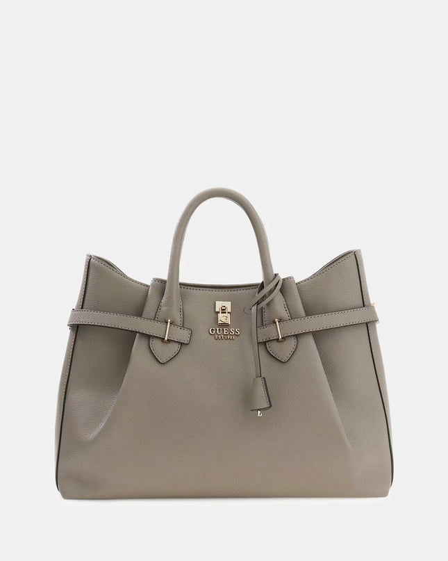 Guess Yesba Girlfriend Satchel - Dark Taupe