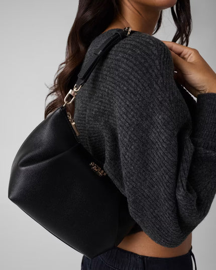 Guess Amorette Shoulder Bag - Black