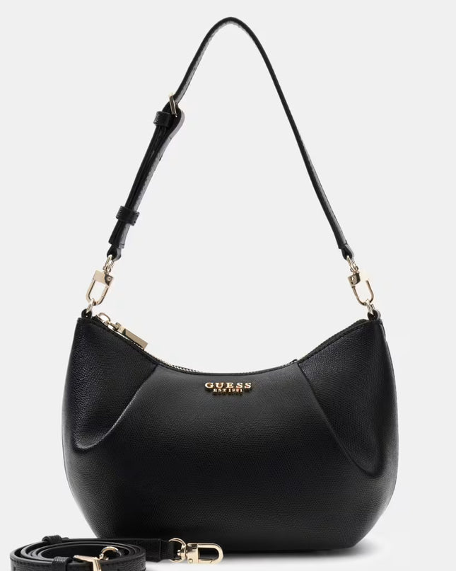 Guess Amorette Shoulder Bag - Black