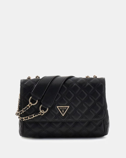 Guess Giully Double Compartment Crossbody - Black