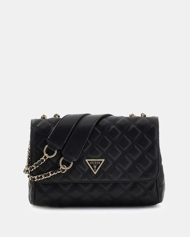 Guess Giully Double Compartment Crossbody - Black