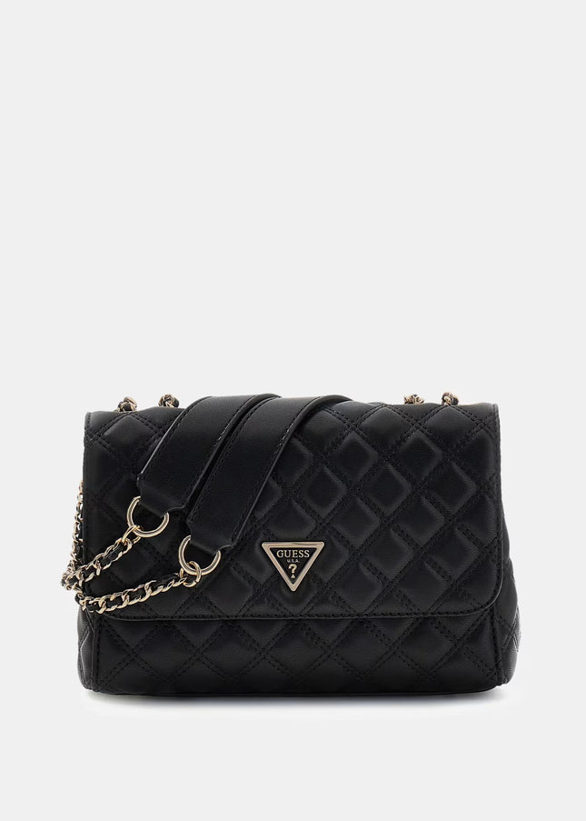 Guess Giully Double Compartment Crossbody - Black