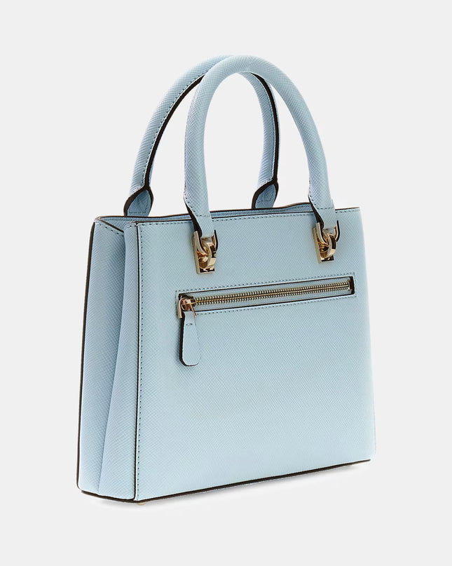 Guess Noelle II Small Multi Compartment Satchel - Aqua