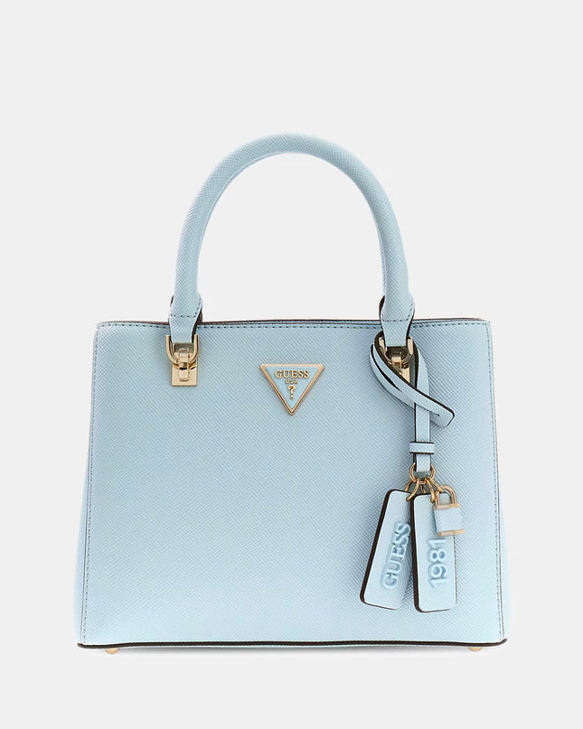 Guess Noelle II Small Multi Compartment Satchel - Aqua