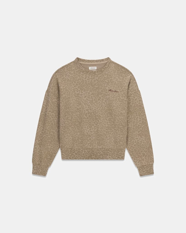 Guess Jeans  Leopard printed sweatshirt - Beige