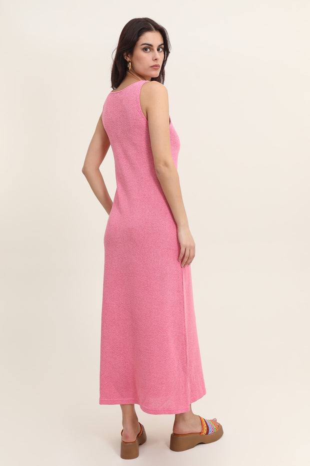 Bubblegum pink Knit Dress