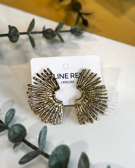 No3 Fan Earring