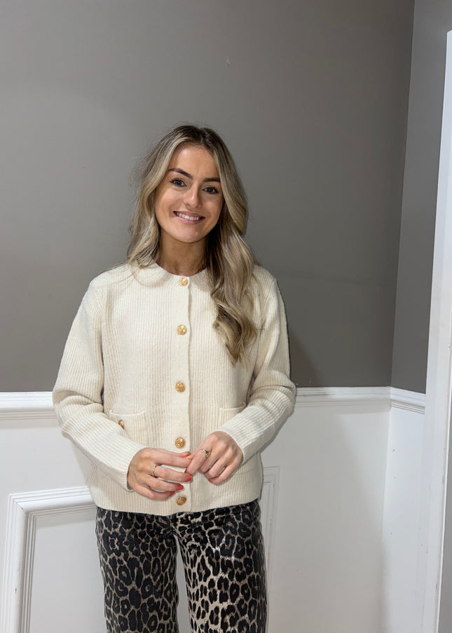 Tia Cardigan - Beige