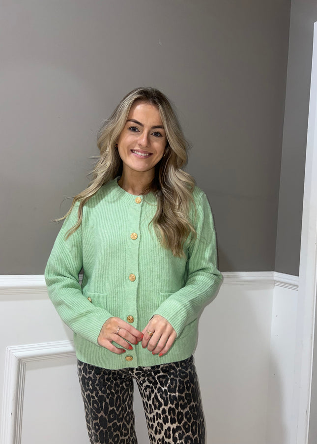 Tia Cardigan - Green